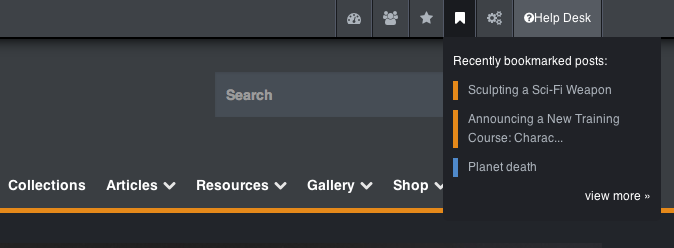 Top Control Bar