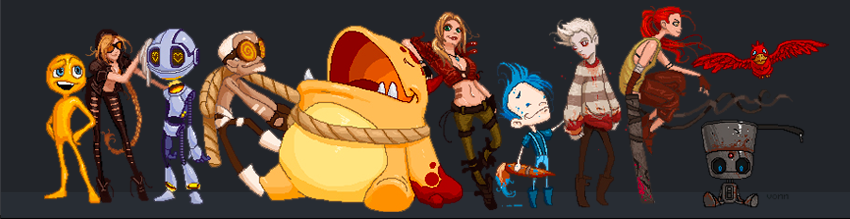 CG Cookie Characters
