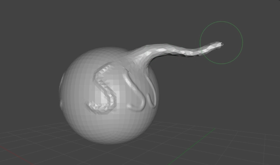Snake Hook Brush_Blender