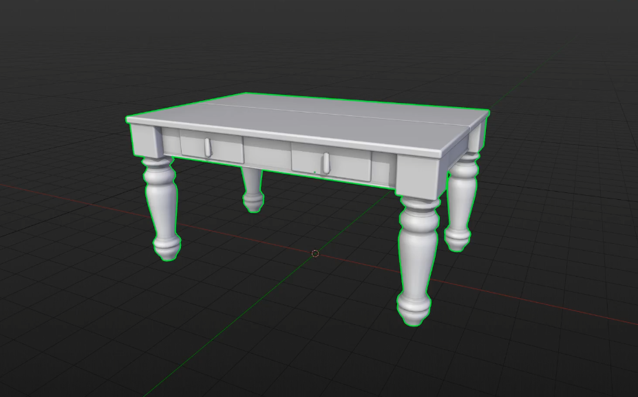 Simple Blender Table