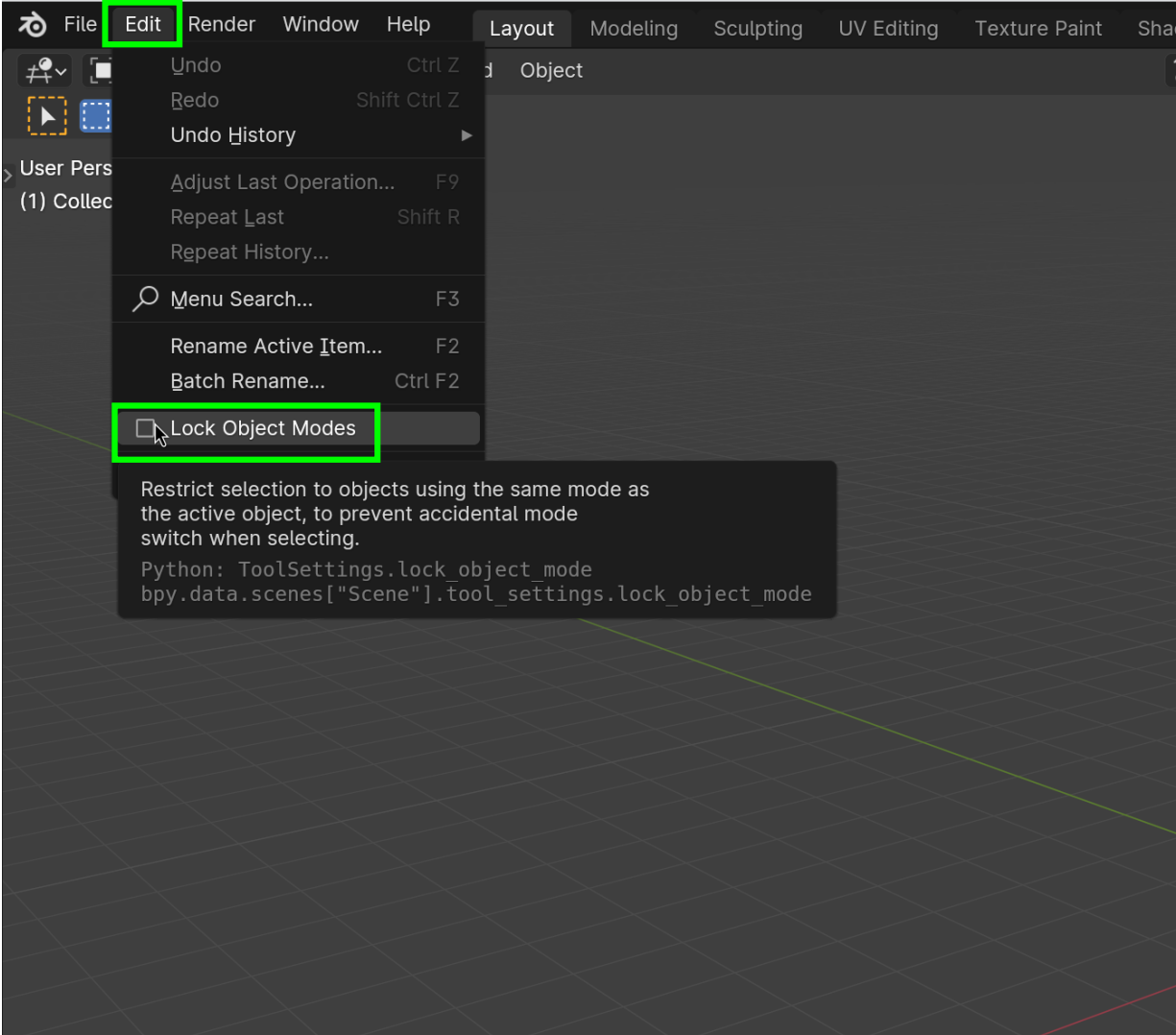 Lock Object Mode.png