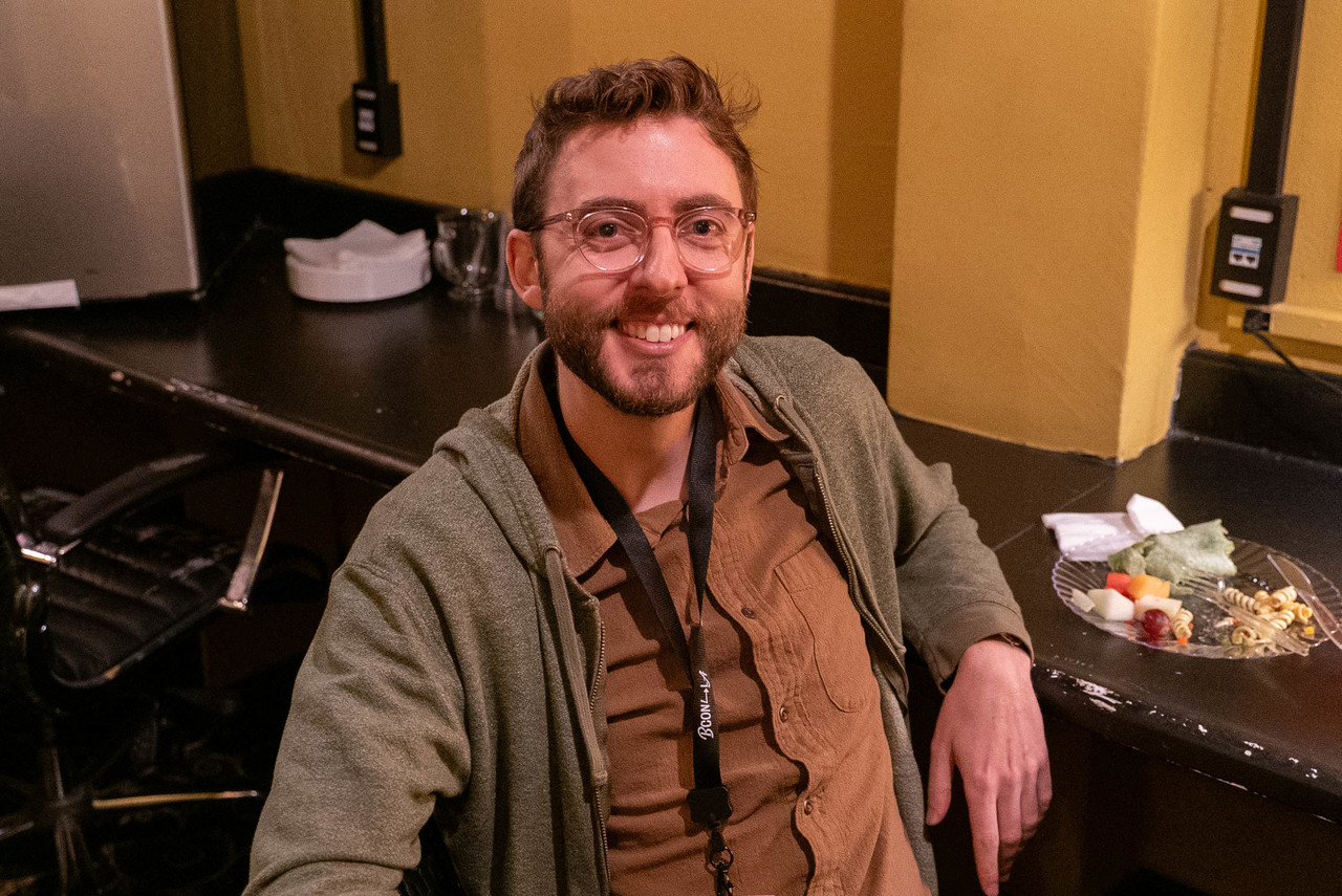 Colin in the podcast room at BCON LA 2024