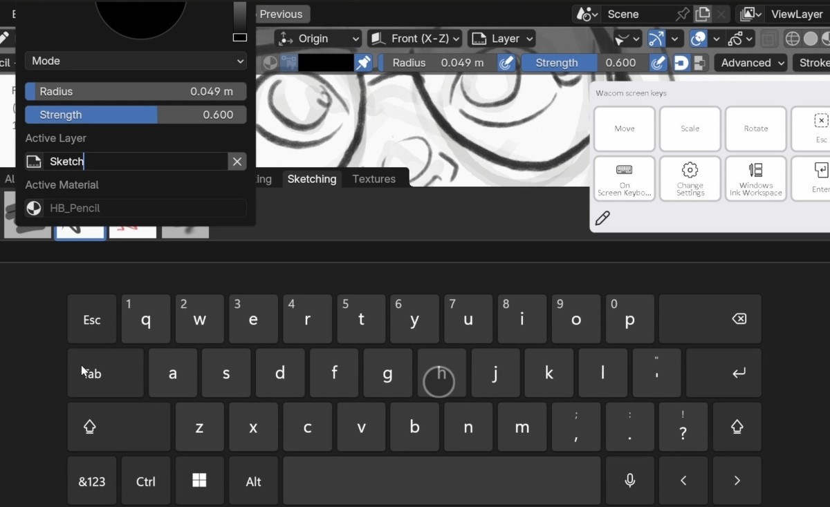 On-screen Keyboard