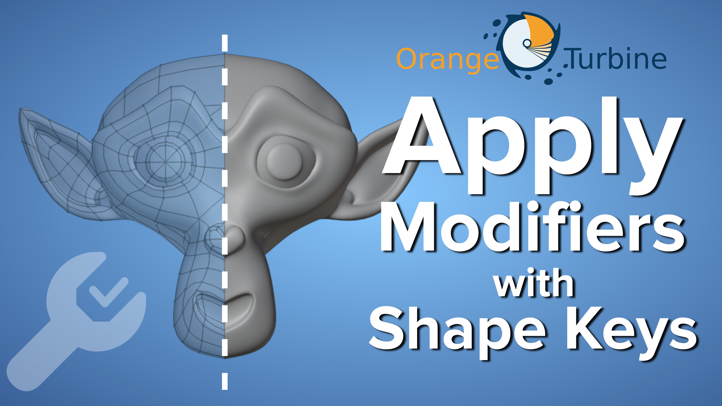How to Apply Modifiers to Meshes with Shape Keys in Blender