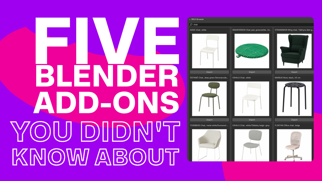 Best Free Blender Add-Ons You Probably Didn’t Know Existed